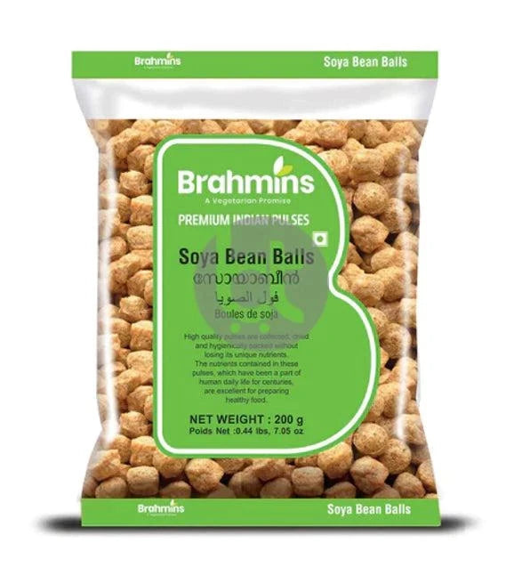 Brahmins Soya Bean balls 200g - Soya Bean Balls by Brahmins - Soya