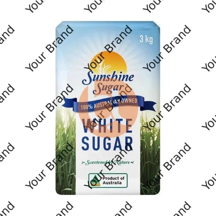 Sunshine White Sugar 3Kg - White Sugar by Sunshine - Jaggery & Sugar