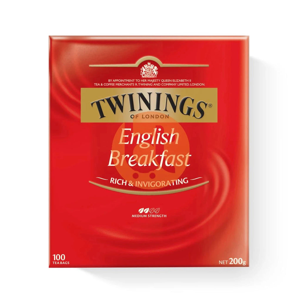 Twinings English Breakfast Tea Bags 100 Pack - Tea by Twinings - New, Tea & Coffee
