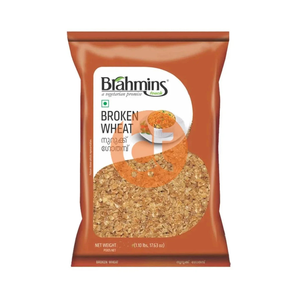 Brahmins Broken Wheat, Nurukku Gothambu 1Kg - Broken Wheat by Brahmins - New, Rice