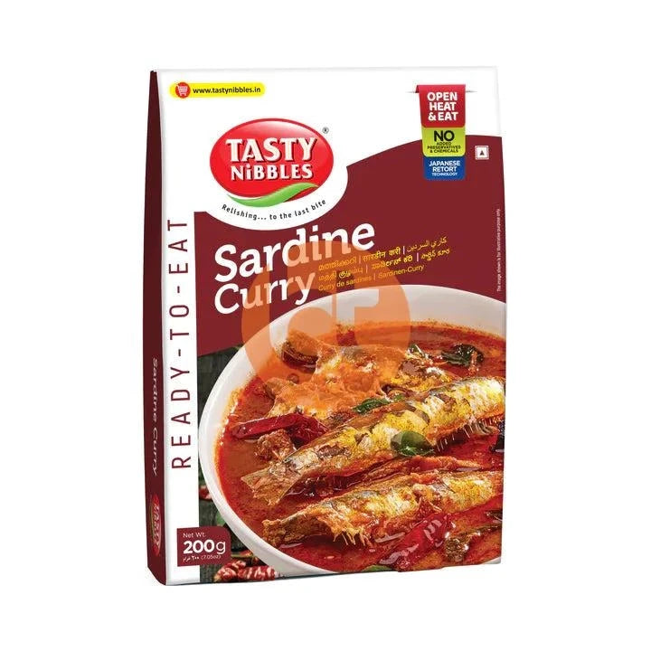 Tasty Nibbles Ready to Eat Sardine Curry 200g - Fish Curry by Tasty Nibbles - Ready to Eat